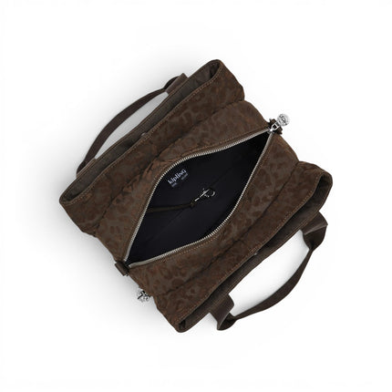 Borsa Multitasche con Tracolla in Tessuto Soft Leopard | Kipling ELYSIANA SOFT LEOPARD Kipling 