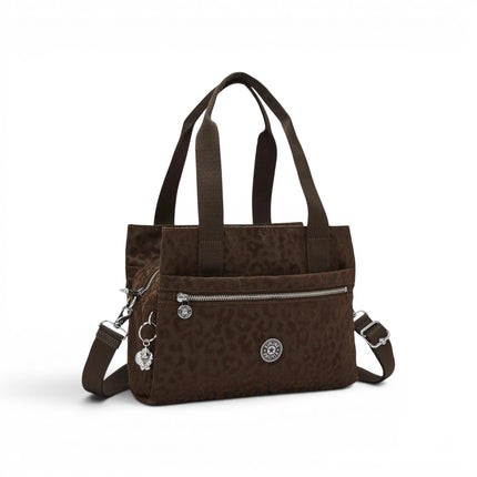 Borsa Multitasche con Tracolla in Tessuto Soft Leopard | Kipling ELYSIANA SOFT LEOPARD Kipling 