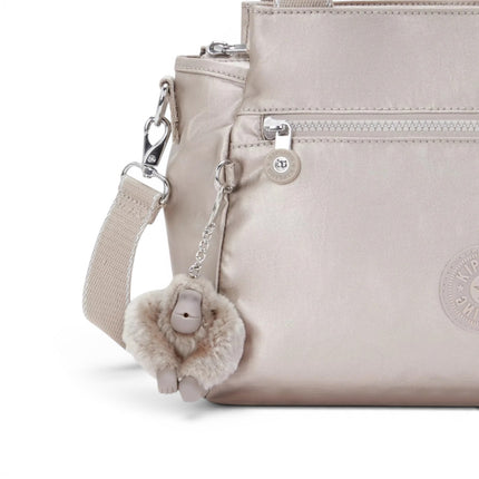 Borsa Multitasche con Tracolla in Tessuto Laminato | Kipling ELYSIA METALLIC GLOW Kipling 