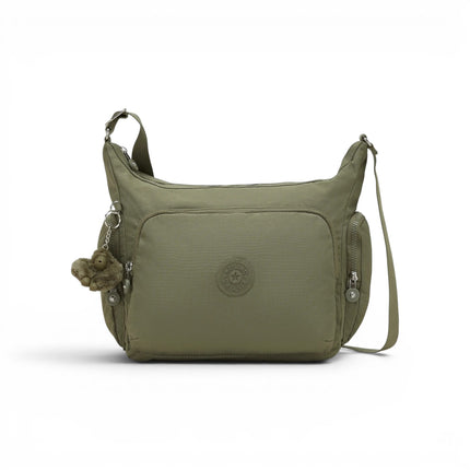 Borsa con Tracolla Multitasche in Tessuto Verde Sage | Kipling GABB ALMOST SAGE Kipling 