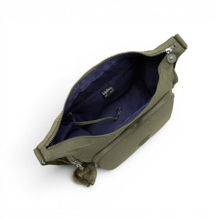 Borsa con Tracolla Multitasche in Tessuto Verde Sage | Kipling GABB ALMOST SAGE Kipling 