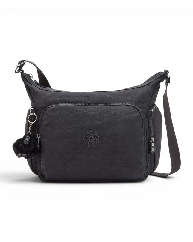 Borsa con Tracolla Multitasche in Tessuto Nero | Kipling GABB BLACK NOIR Kipling 