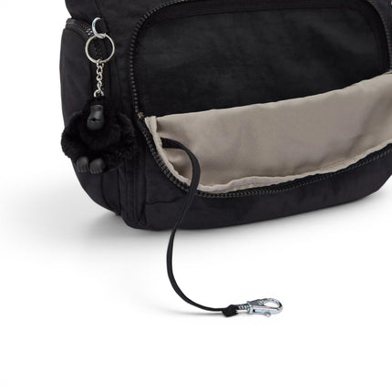 Borsa con Tracolla Multitasche in Tessuto Nero | Kipling GABB BLACK NOIR Kipling 