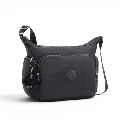 Borsa con Tracolla Multitasche in Tessuto Nero | Kipling GABB BLACK NOIR Kipling 