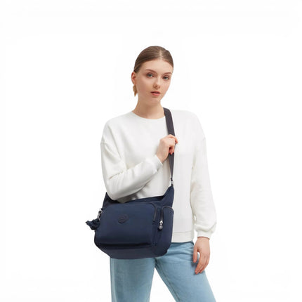 Borsa con Tracolla Multitasche in Tessuto Blu | Kipling GABB BLUE BLUE Kipling 