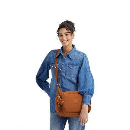 Borsa con Tracolla Multitasche in Tessuto Mokka | Kipling GABB STYLISH MOKKA Kipling 