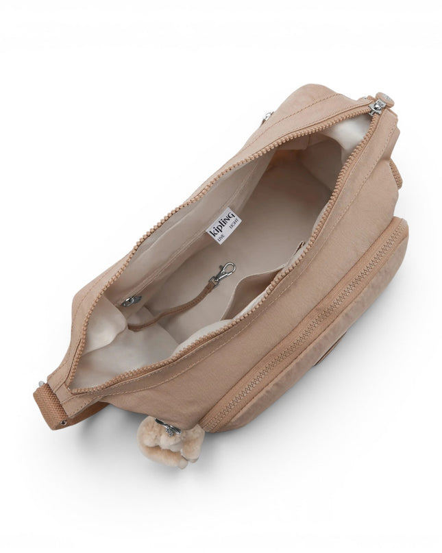 Borsa con Tracolla Multitasche in Tessuto Beige | Kipling GABB TAN BEIGE Kipling 