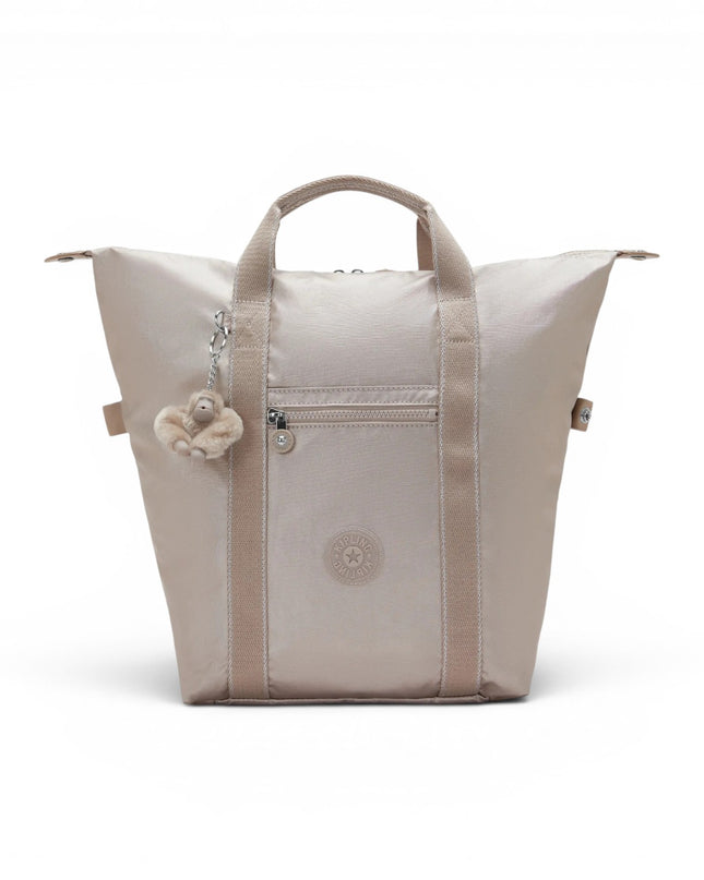 Zaino Con Porta Computer in Tessuto Laminato | Kipling NEW ART BACKPACK METALLIC GLOW Kipling 