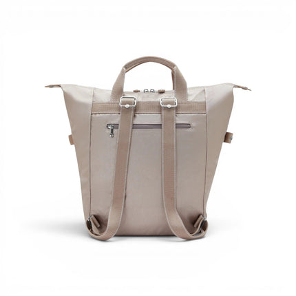 Zaino Con Porta Computer in Tessuto Laminato | Kipling NEW ART BACKPACK METALLIC GLOW Kipling 