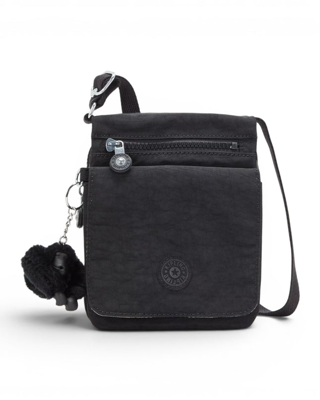Borsello Tracolla Multitasche in Tessuto Nero | Kipling NEW ELDORADO BLACK NOIR Kipling 