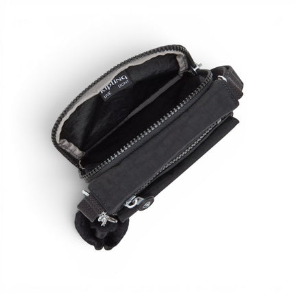 Borsello Tracolla Multitasche in Tessuto Nero | Kipling NEW ELDORADO BLACK NOIR Kipling 