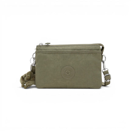 Borsetta Donna con Tracolla in Tessuto Sage Verde| Kipling RIRI ALMOST SAGE Kipling 