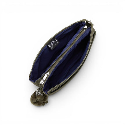 Borsetta Donna con Tracolla in Tessuto Sage Verde| Kipling RIRI ALMOST SAGE Kipling 