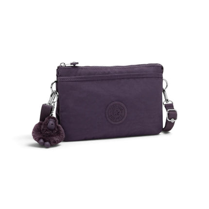 Borsetta Donna con Tracolla in Tessuto Viola | Kipling RIRI DARKEST BERRY Kipling 