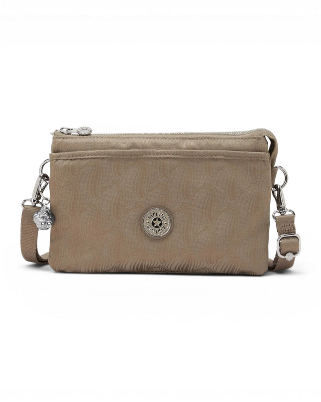 Borsetta Donna con Tracolla in Tessuto Beige | Kipling RIRI DIAMOND WAVE Kipling 