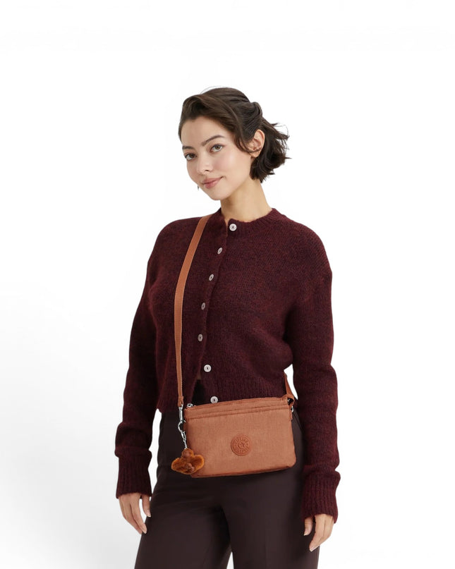 Borsetta Donna con Tracolla in Tessuto Soft Leo Mokka | Kipling RIRI STYLISH MOKKA Kipling 