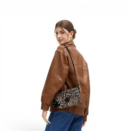 Borsetta Donna con Tracolla in Tessuto Leopard | Kipling RIRI WILD LEOPARD Kipling 