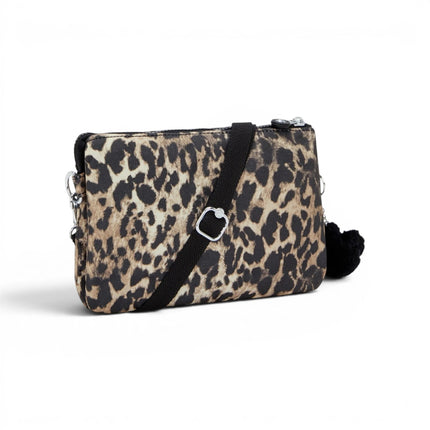 Borsetta Donna con Tracolla in Tessuto Leopard | Kipling RIRI WILD LEOPARD Kipling 