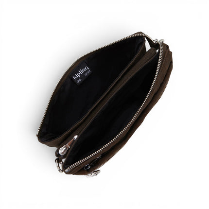 Borsetta Donna con Tracolla in Tessuto Soft Leo Marrone | Kipling RIRI LEO SOFT LEOPARD Kipling 