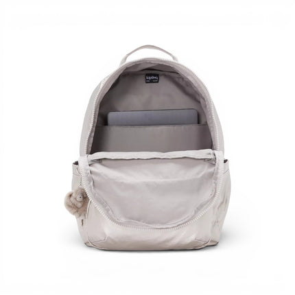 Zaino Porta Computer 15 Pollici Laminato | Kipling SEOUL METALLIC GLOW Kipling 
