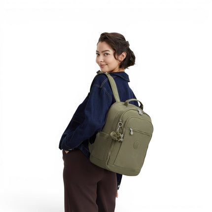 Zaino Porta Computer 15 Pollici Sage Verde | Kipling SEOUL CABIN ALMOST SAGE Kipling 