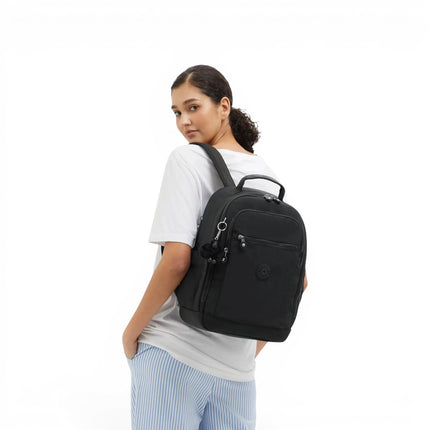 Zaino Porta Computer 15 Pollici Nero| Kipling SEOUL CABIN BLACK NOIR Kipling 