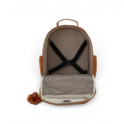 Zaino Porta Computer 15 Pollici Mokka Arancio | Kipling SEOUL CABIN STYLISH MOKKA Kipling 