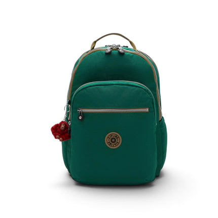 Zaino Porta Computer 15 Pollici Verde Moss | Kipling SEOUL LAP HIDEWAY MOSS C Kipling 