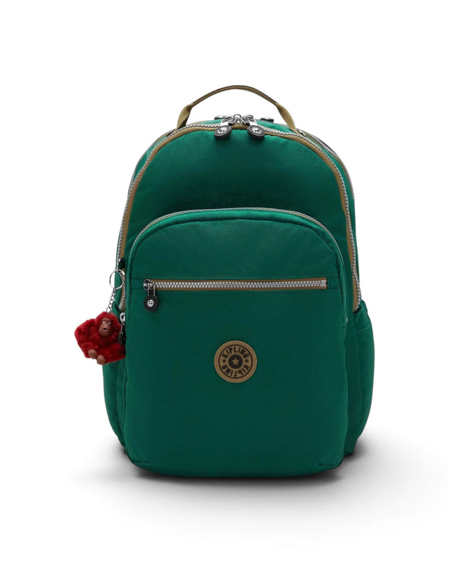 Zaino Porta Computer 15 Pollici Verde Moss | Kipling SEOUL LAP HIDEWAY MOSS C Kipling 