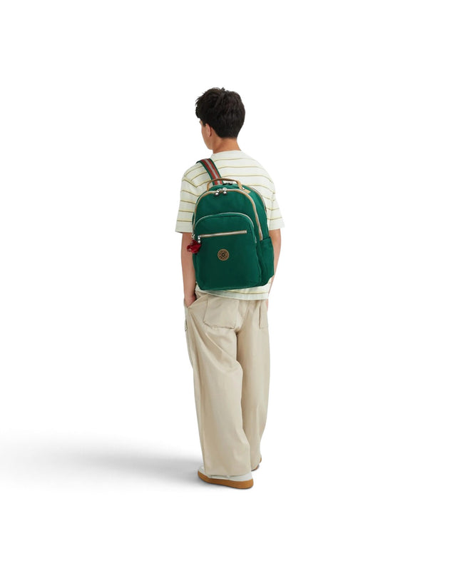 Zaino Porta Computer 15 Pollici Verde Moss | Kipling SEOUL LAP HIDEWAY MOSS C Kipling 
