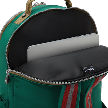 Zaino Porta Computer 15 Pollici Verde Moss | Kipling SEOUL LAP HIDEWAY MOSS C Kipling 