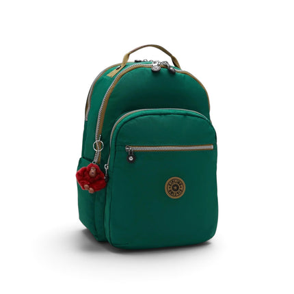 Zaino Porta Computer 15 Pollici Verde Moss | Kipling SEOUL LAP HIDEWAY MOSS C Kipling 