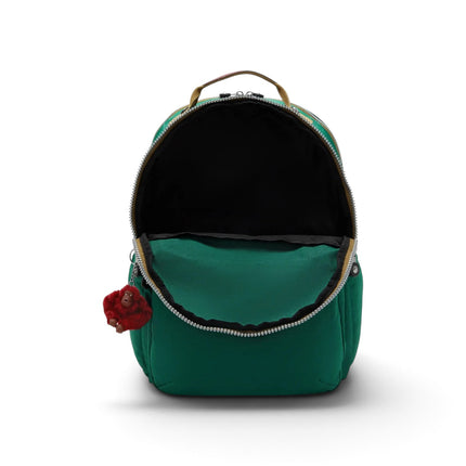 Zaino Porta Computer 15 Pollici Verde Moss | Kipling SEOUL LAP HIDEWAY MOSS C Kipling 