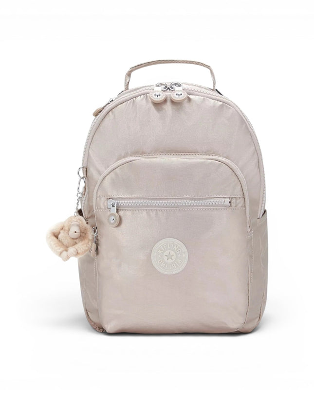 Zaino Porta Computer 11 Pollici Laminato | Kipling SEOUL S METALLIC GLOW Kipling 