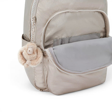Zaino Porta Computer 11 Pollici Laminato | Kipling SEOUL S METALLIC GLOW Kipling 