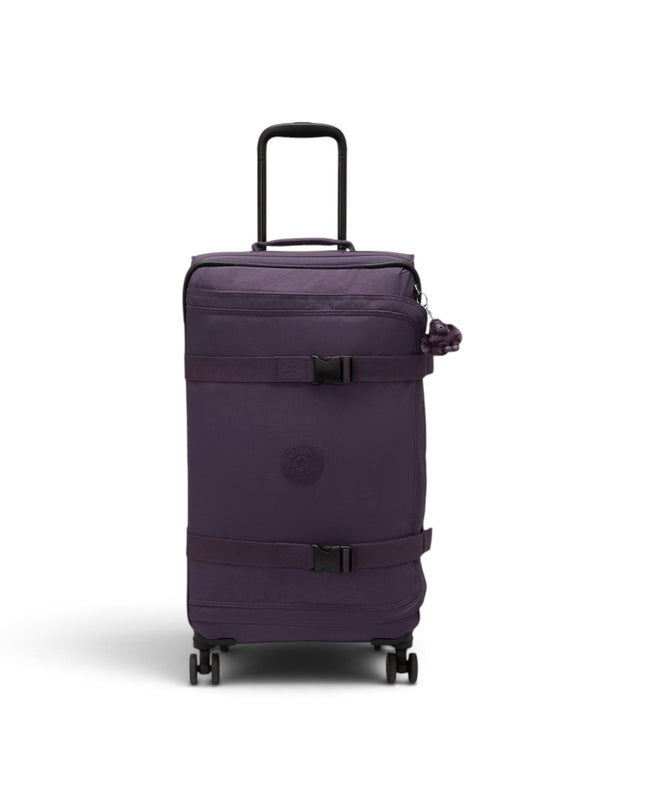 Trolley Medio Multiscomparti in Tessuto Viola 4 Ruote | Kipling SPONTANEOUS M DARKEST BERRY Kipling 