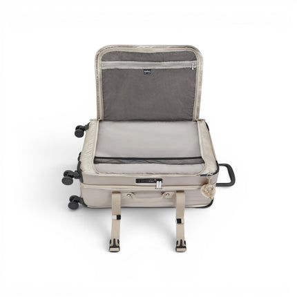 Trolley Medio Multiscomparti in Tessuto Laminato 4 Ruote | Kipling SPONTANEOUS M METALLIC GLOW Kipling 