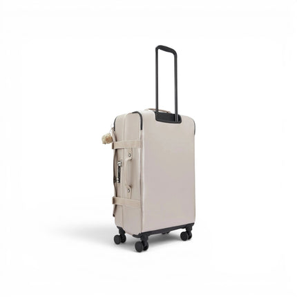 Trolley Medio Multiscomparti in Tessuto Laminato 4 Ruote | Kipling SPONTANEOUS M METALLIC GLOW Kipling 