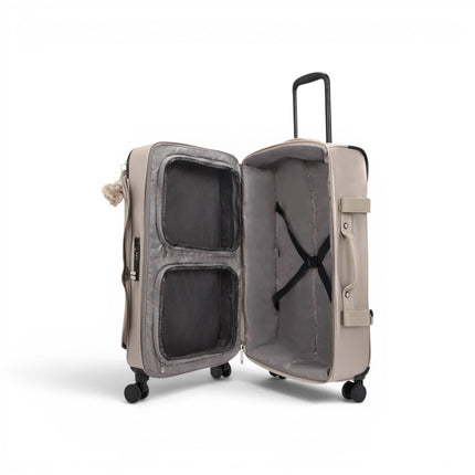 Trolley Medio Multiscomparti in Tessuto Leopard 4 Ruote | Kipling SPONTANEOUS M WILD LEOPARD Kipling 