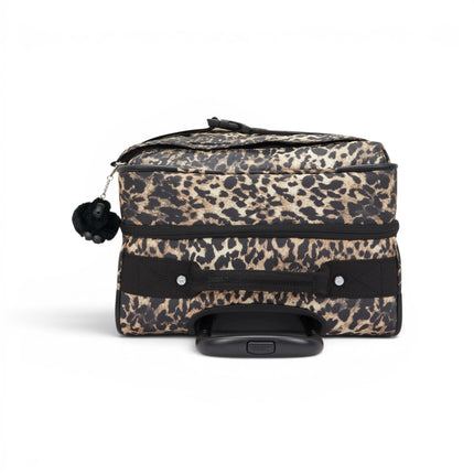 Trolley Medio Multiscomparti in Tessuto Leopard 4 Ruote | Kipling SPONTANEOUS M WILD LEOPARD Kipling 