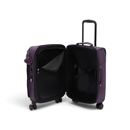 Trolley Bagaglio a Mano Viola 4 Ruote | Kipling SPONTANEOUS S DARKEST BERRY Kipling 