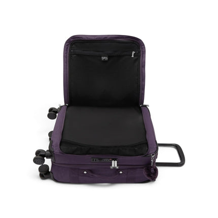 Trolley Bagaglio a Mano Viola 4 Ruote | Kipling SPONTANEOUS S DARKEST BERRY Kipling 