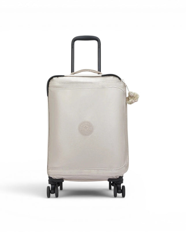 Trolley Bagaglio a Mano Laminato 4 Ruote | Kipling SPONTANEOUS S METALLIC GLOW Kipling 