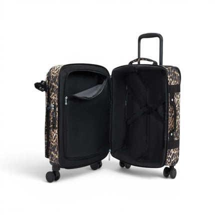 Trolley Bagaglio a Mano Leopard 4 Ruote | Kipling SPONTANEOUS S WILD LEOPARD Kipling 