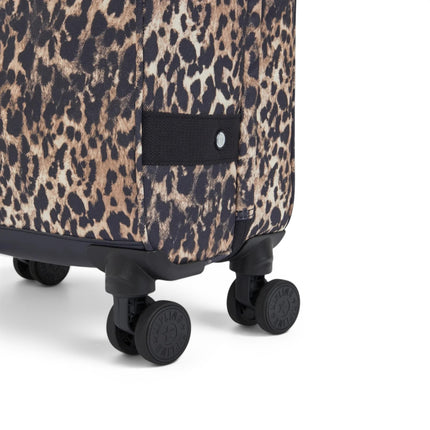 Trolley Bagaglio a Mano Leopard 4 Ruote | Kipling SPONTANEOUS S WILD LEOPARD Kipling 