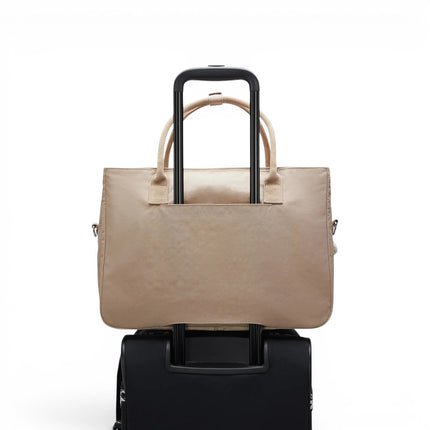 Borsa Lavoro Multitasche con Tracolla in Tessuto Beige | Kipling SUPERWORKER TAN BEIGE Kipling 