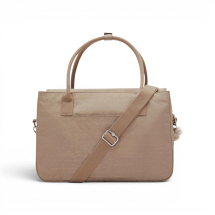 Borsa Lavoro Multitasche con Tracolla in Tessuto Beige | Kipling SUPERWORKER S TAN BEIGE Kipling 
