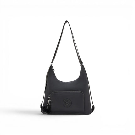 Borsa Zaino Convertibile in Tessuto Nero| Kipling YENNA BLACK NOIR Kipling 