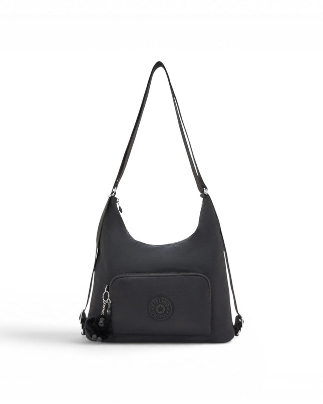 Borsa Zaino Convertibile in Tessuto Nero| Kipling YENNA BLACK NOIR Kipling 
