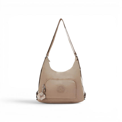 Borsa Zaino Convertibile in Tessuto Tan Beige | Kipling YENNA TAN BEIGE Kipling 